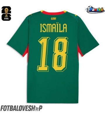 Senegal Ismaila Sarr #18 Venkovní Dres MS 2026 Krátký Rukáv